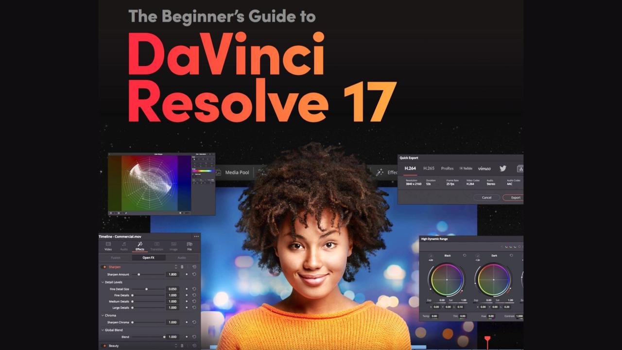 Video editing in davinci resolve 17 beginner to advanced - savedad