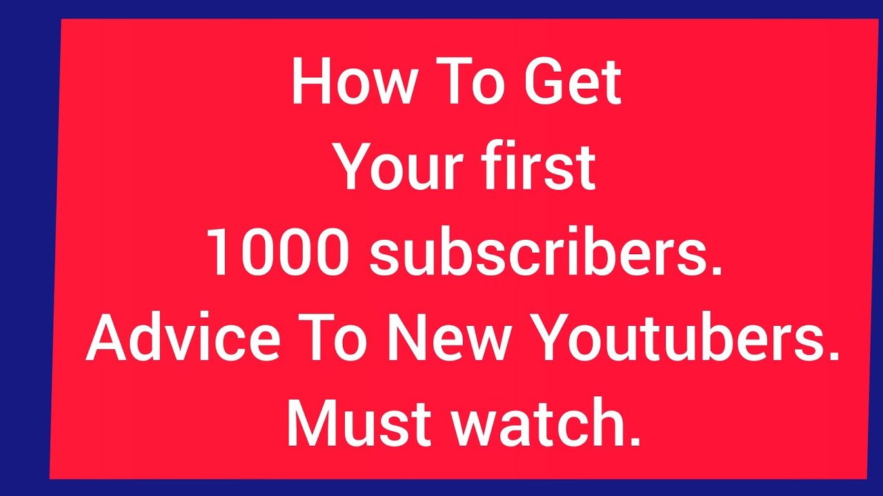 How to get your first 1,000 YouTube subscribers FAST - Cappuccino and ... How to get your first 1,000 YouTube subscribers FAST - Cappuccino and ...