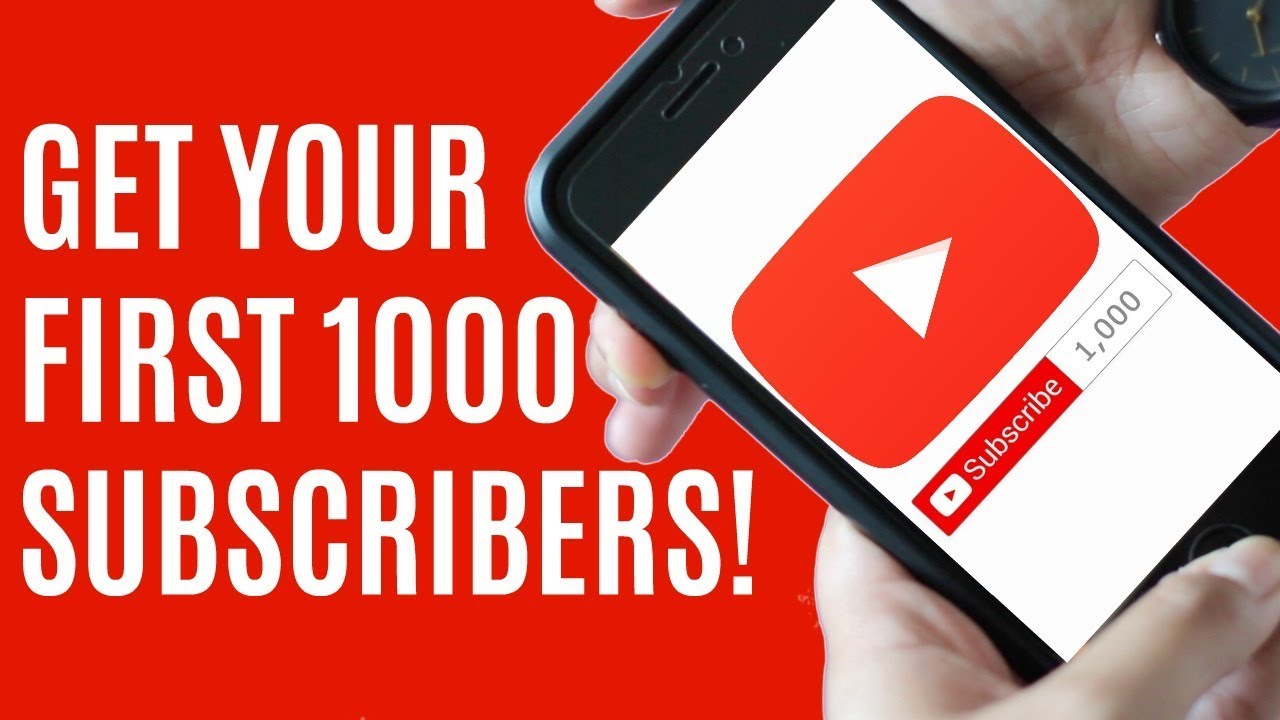 How To Get Your First 1000 Subscribers! | Grow Your YouTube Channel ... How To Get Your First 1000 Subscribers! | Grow Your YouTube Channel ...