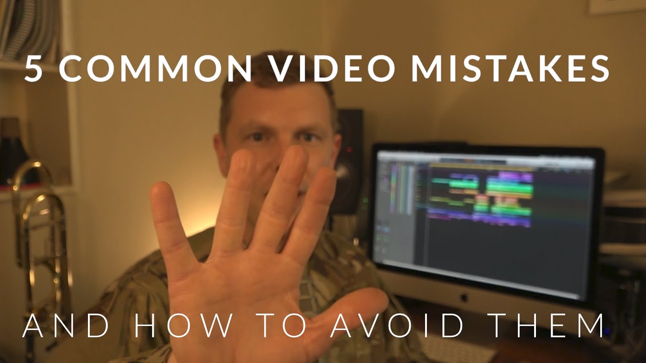 5 Common Video Recording Mistakes and How To Avoid Them - Home ... 5 Common Video Recording Mistakes and How To Avoid Them - Home ...