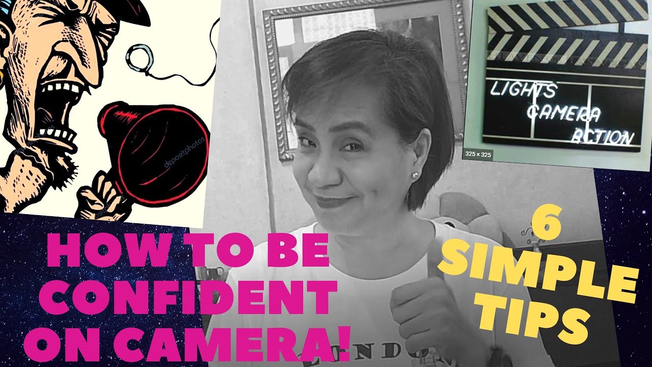 VLOG #19 | HOW TO BE CONFIDENT ON CAMERA | 6 SIMPLE TIPS - YouTube VLOG #19 | HOW TO BE CONFIDENT ON CAMERA | 6 SIMPLE TIPS - YouTube
