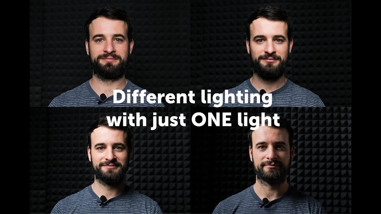 Tips on how to use a single light source - YouTube Tips on how to use a single light source - YouTube