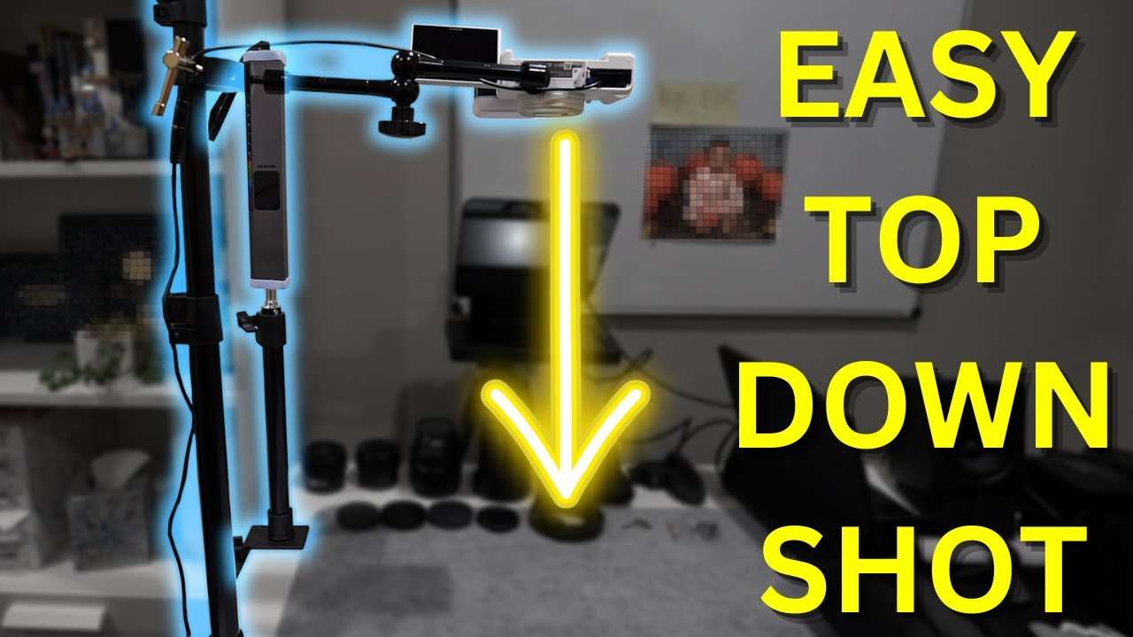 How to shoot top down overhead videos without using tripod| 6 DIY ... How to shoot top down overhead videos without using tripod| 6 DIY ...