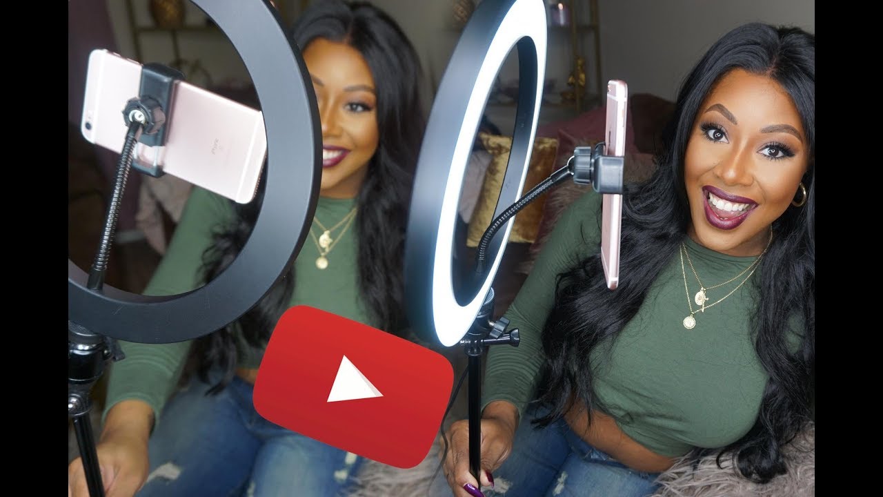 Best Ring Light For Making Youtube Videos with Cell Phones - YouTube Best Ring Light For Making Youtube Videos with Cell Phones - YouTube