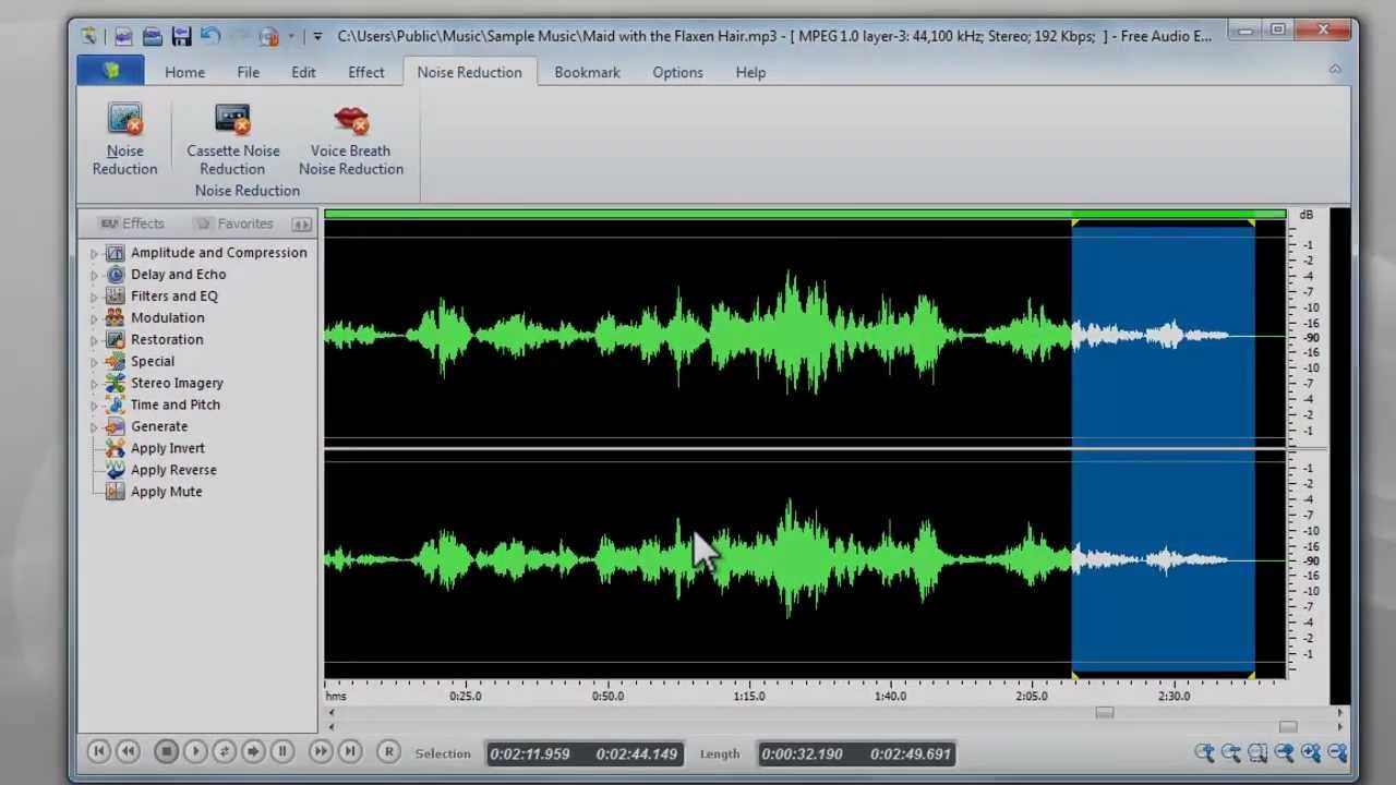 How to Remove Background Noise from Audio with Free Audio Editor - YouTube How to Remove Background Noise from Audio with Free Audio Editor - YouTube